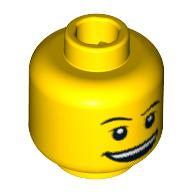 Lego hlava, žlutá (4570027)